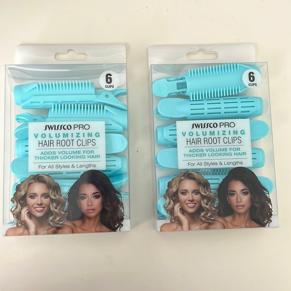 swissco pro Hair Volumizing Hair Root Clipsset Of 2 Each Contains 6